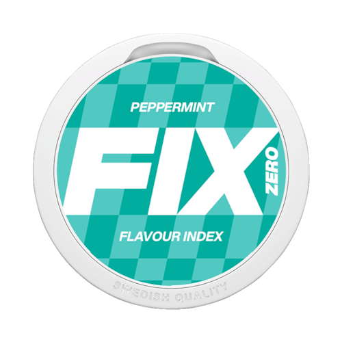 Fix Peppermint Zero Nicotine Free