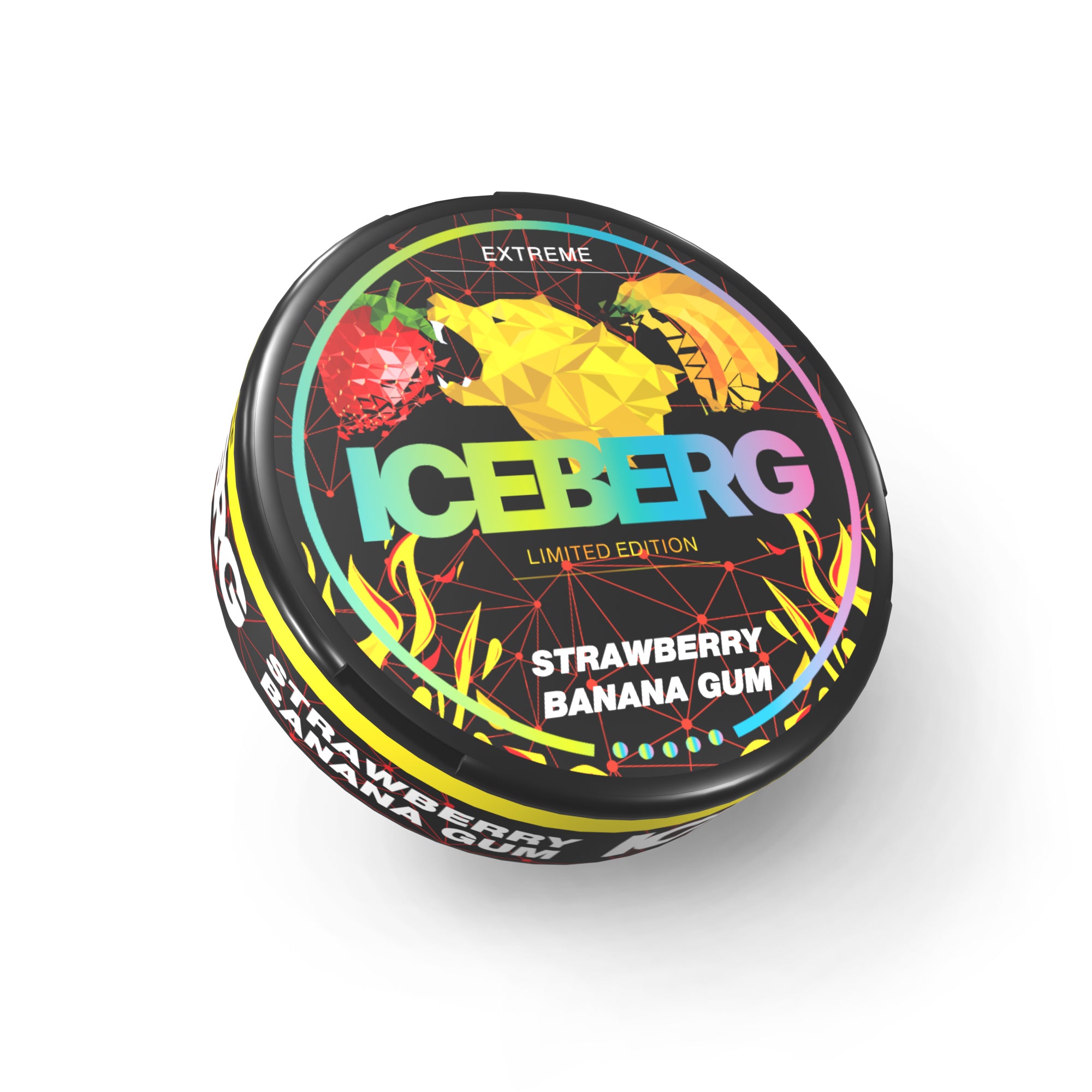 Iceberg Strawberry Banana Gum X Strong