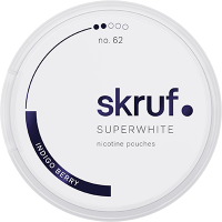 Skruf Super White no.62 Indigo Berry Medium