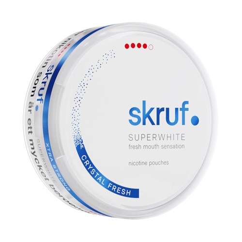 Skruf Super White Crystal Fresh Xtra Strong 10mg