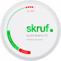 Skruf Super White no.64 Fresh Apple Xtra Strong Slim