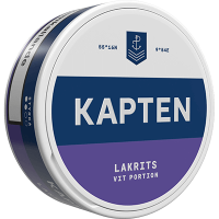Kapten Kapten Licorice White Portion
