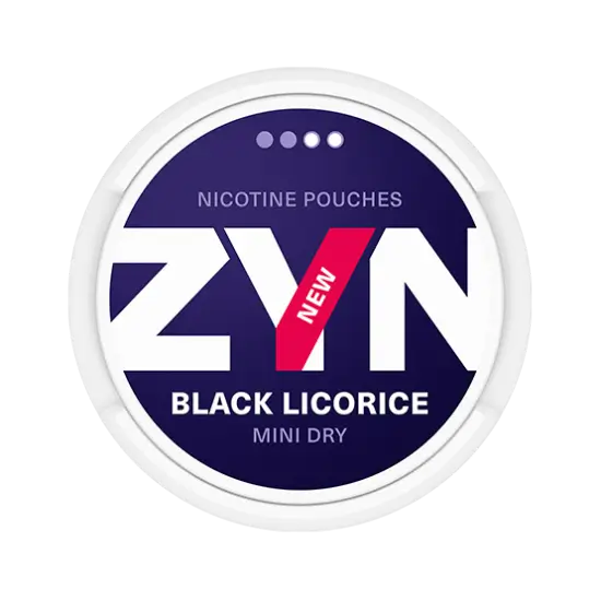 Zyn Mini Dry Black Licorice