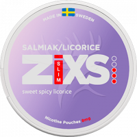 Zixs Salmiak/Licorice Slim 8mg