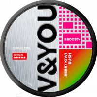 V And You Boost+ Berry Kiwi Rush