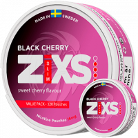 Zixs Black Cherry Jumbo Can Slim