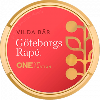 Goteborgs Rape Göteborgs Rapé ONE Vilda Bär Strong White