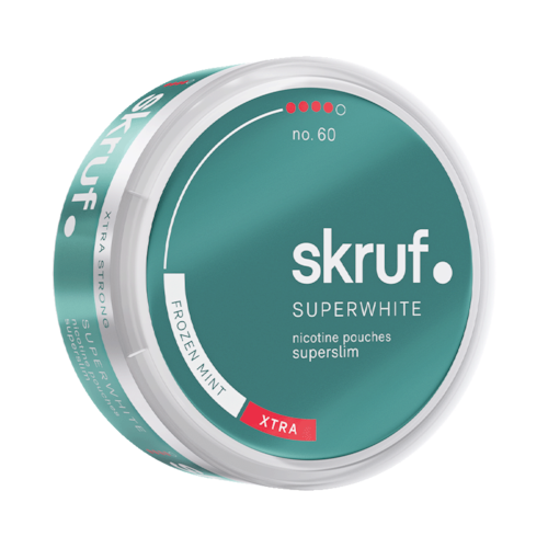 Skruf Super White No.60 Frozen Mint Superslim Xtra