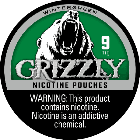 Grizzly Wintergreen (US) 9mg