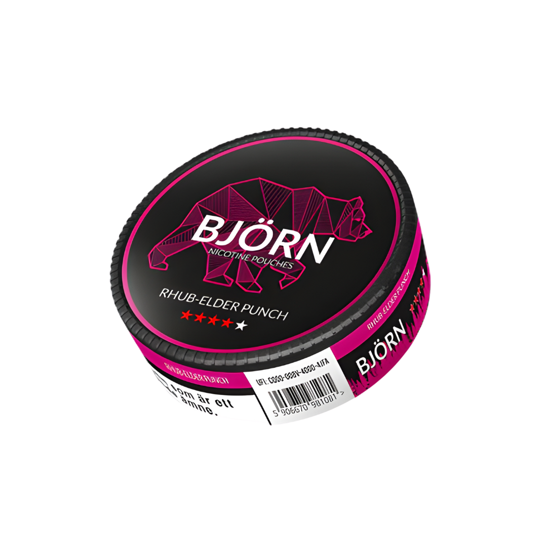 Bjorn Rhuharb Elderflower Strong