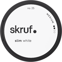 Skruf Skruf no. 25 Slim White Medium