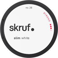 Skruf Skruf no. 26 Slim White Strong