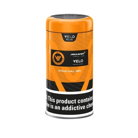 Velo x McLaren Formula 1 Team Limited Edition Tin – Plus Citrus Chill (US)