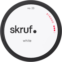 Skruf Skruf no. 23 White Strong