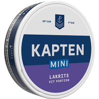 Kapten Kapten Licorice White Mini