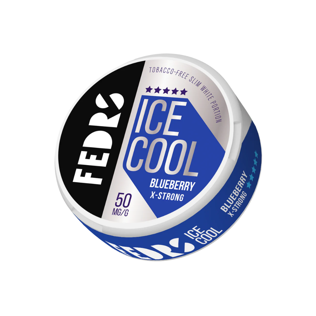 Fedrs Ice Cool X Strong Blueberry