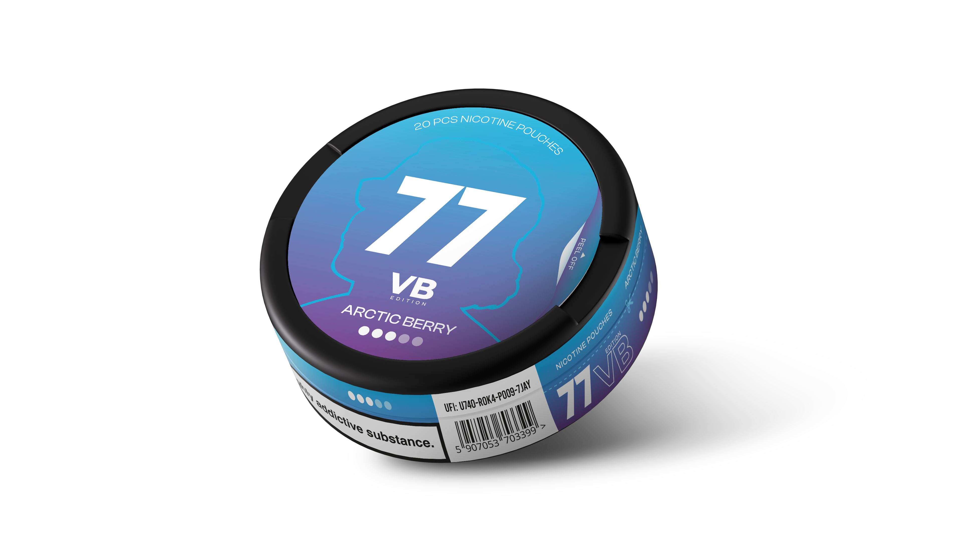 77 Vb Edition Mini Arctic Berry Extra Strong