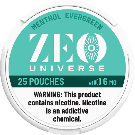 Zeo Universe Menthol Evergreen (US) 6mg