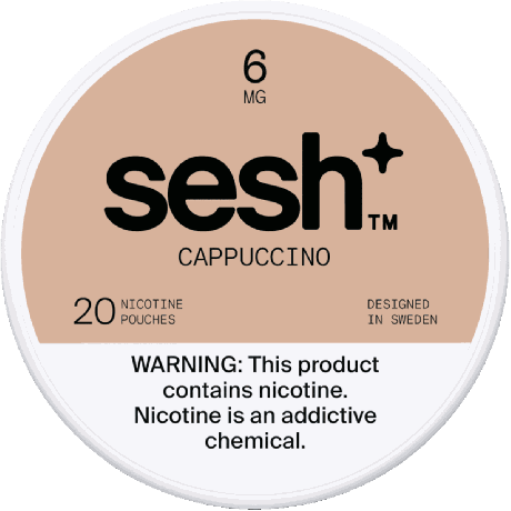 Sesh + Cappuccino (US) 6mg