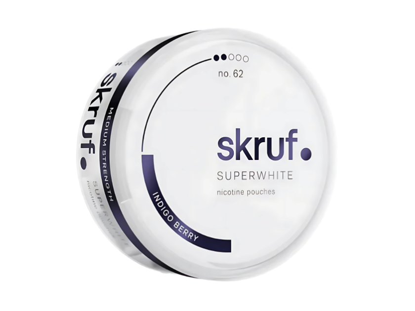 Skruf Superwhite No 62 Indigo Berry