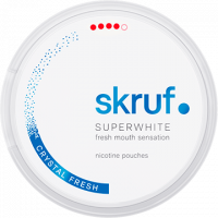 Skruf Super White Crystal Fresh Xtra Strong 11mg