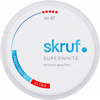 Skruf Super White no.67 Fresh Freeze Ultra Strong