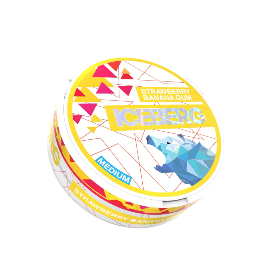 Iceberg Strawberry Banana Gum 20Mg