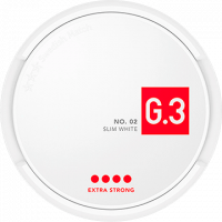 G3 G.3 Extra Strong Slim White