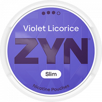 Zyn Violet Licorice Strong Slim