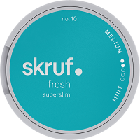 Skruf Skruf Fresh no. 10 Mint Superslim Medium