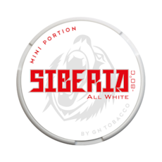 Siberia 80°C All White Mini Portion 16.5mg